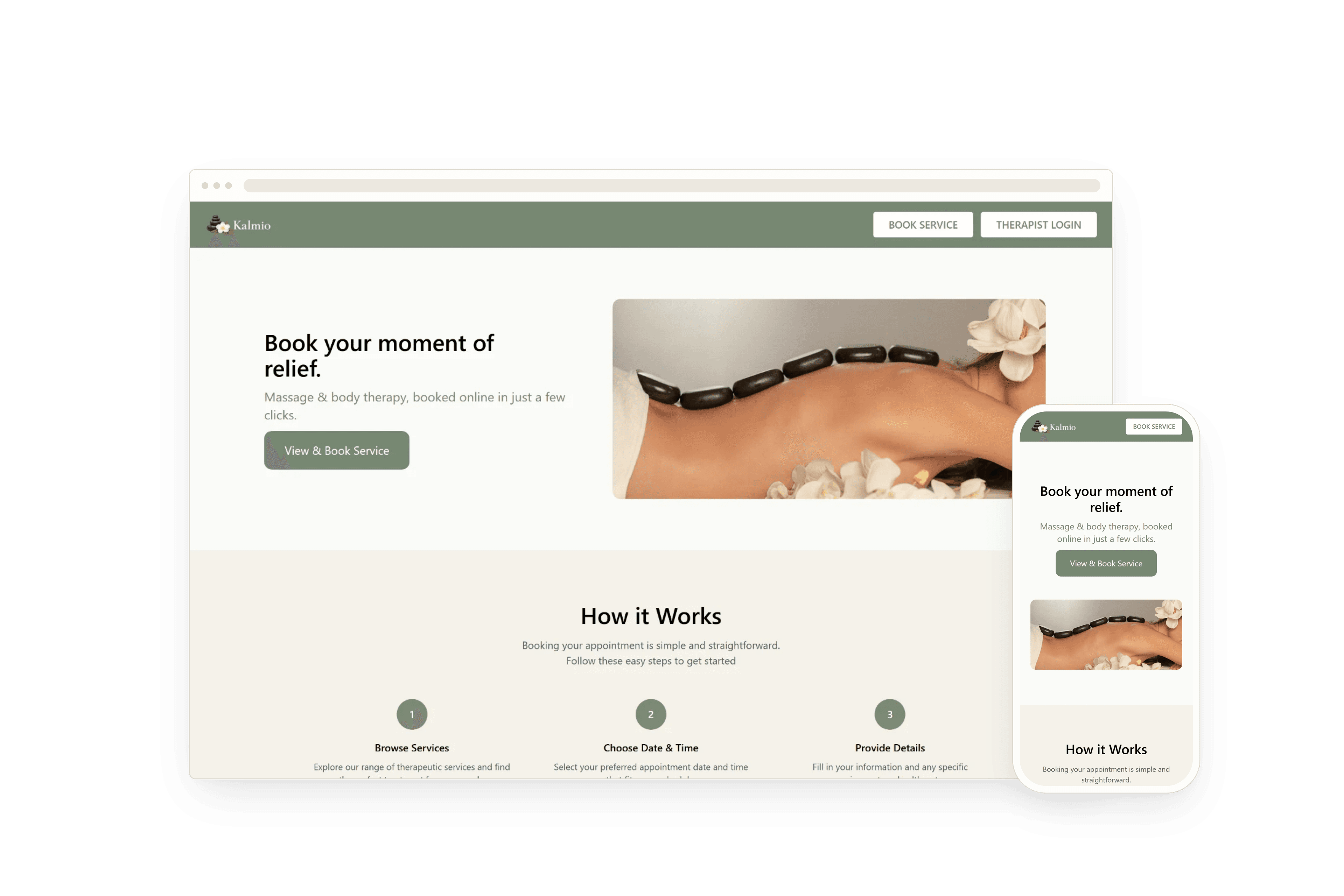 Screenshot of the Kalmio project